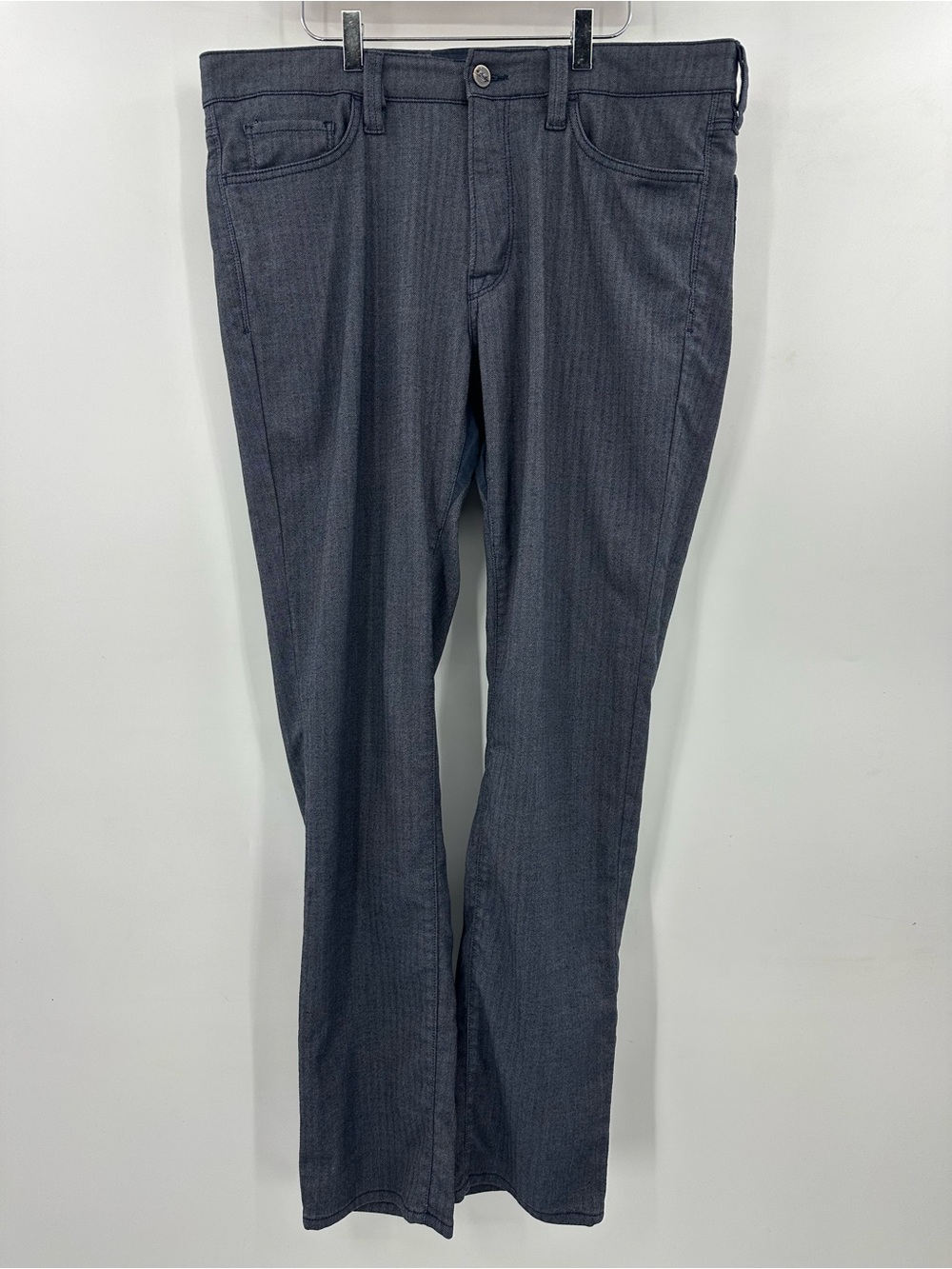 34 Heritage Charisma Comfort Rise Classic Straight-Leg Pants in Charcoal